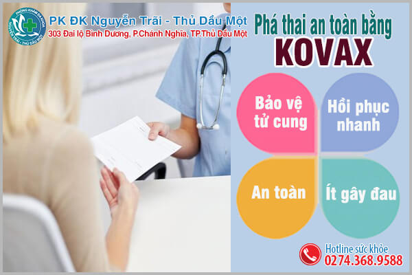 Phương pháp Kovax bỏ thai 20 tuần tuổi an toàn tại Đa khoa Thủ Dầu Một